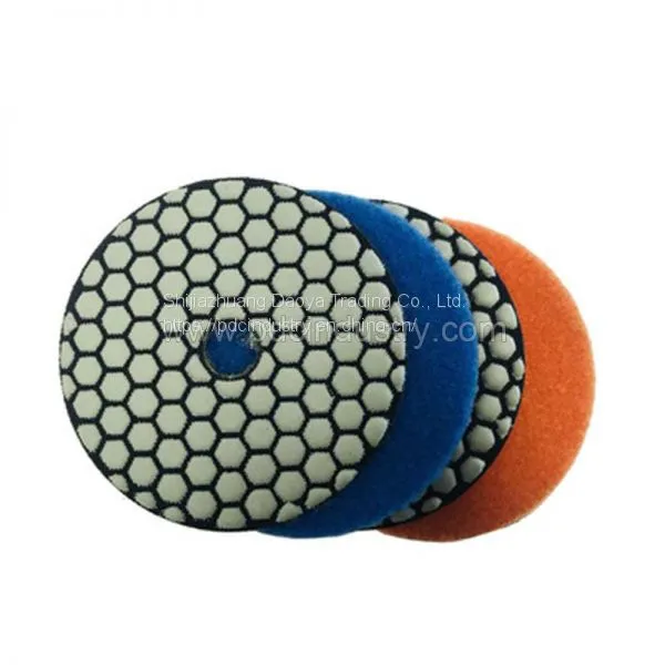 Dry Diamond Polishing Pads Granite Dry Diamond Polishing Pads Engineered Stone Dry Diamond Polishing Pads