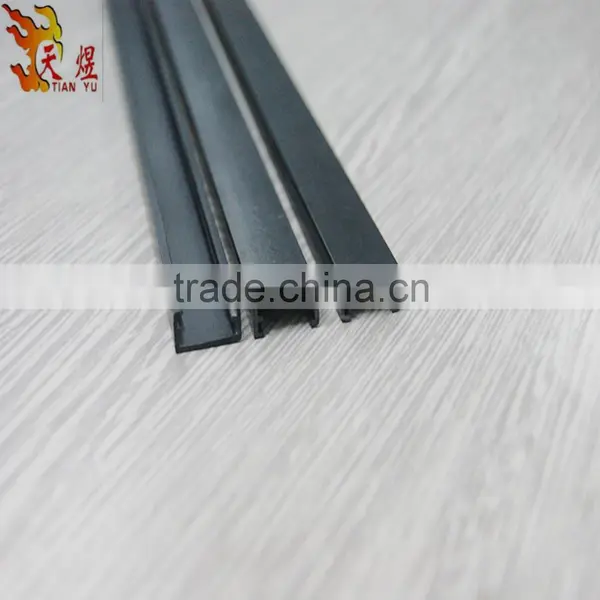 Pvc U-strip Plastic Rubber Extruded Profile photo-2