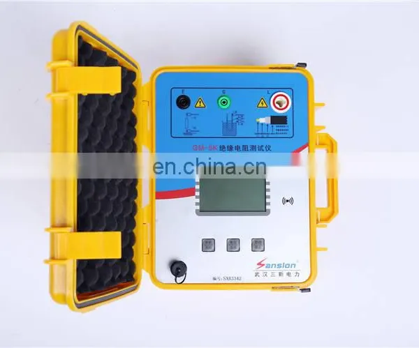 Laboratory Digital Megger Ohmmeter 10kv 5kv Insulation Resistance Tester photo-3