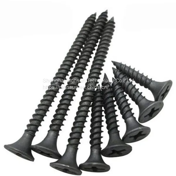 Black Drywall Screw Galvanize Coarse Fine High-low Thread Hardware Screws Factory Supply photo-5