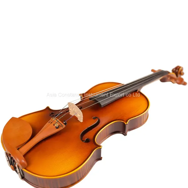 Professional German Stradivari Handmade Violin Made in China Hand Made Solid Wood Violin (AV50) Advanced Violin photo-5