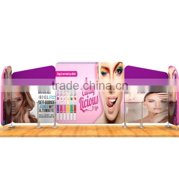 Promotional Exhibtion Items Advertising Full Color Fashion Exhibit Booth Design photo-2