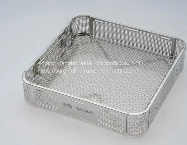 Perforated Stainless Steel Trays Sterilisation Basket – Replace Green Plastic Trays photo-3