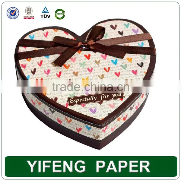 For Valentine's Day/wedding Gift Packaging Rigid Paper Heart Shaped Chocolate Box, Chocolate Gift Box photo-3