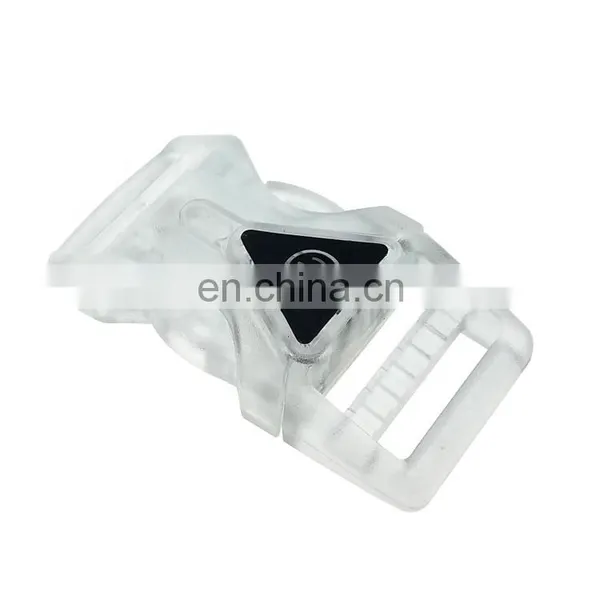 LED Pet Collar or Harness Buckle Safe at Night Buckle