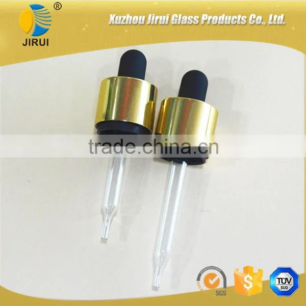 18mm Golden Cap With Dropper for Essential Oil Glass Bottle Supplier's Choice photo-3
