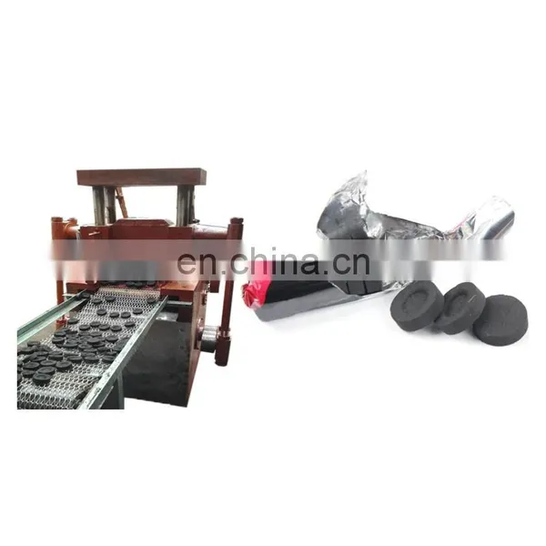 Various Shapes Shisha Coal Making Machine Harcoal Powder Briquette Press Machine in China photo-3