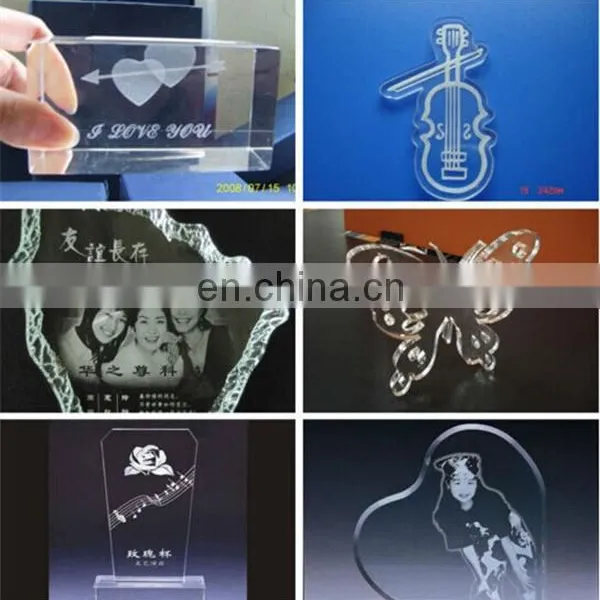 1610 Double Heads 3d Co2 Laser Cutting and Engraving Machine for Acrylic Wood Planks Light Planks Candlenut Wood Bamboo Ware photo-5