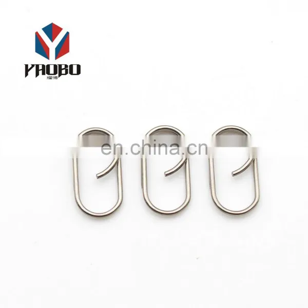 Finely Processed Stainless Steel Custom Shape Keychain Split Keyrings For Case photo-5
