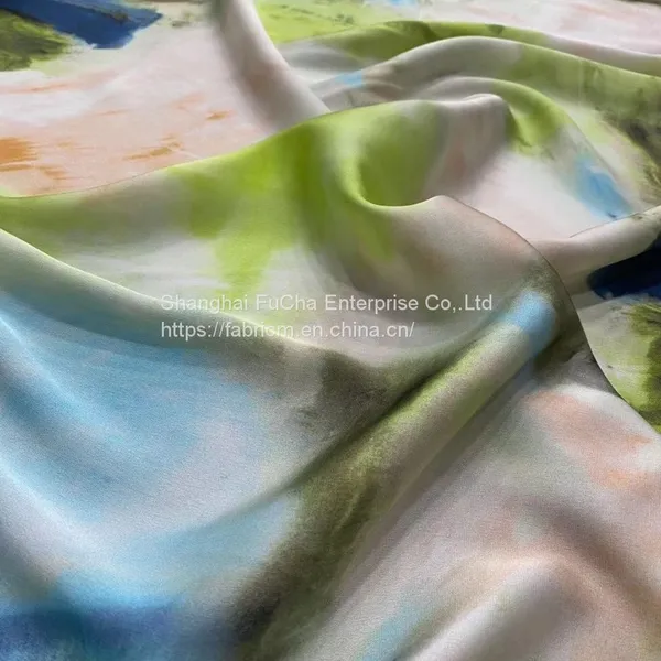 In Stock Fast Delivery Woven Digitally Printed Poplin Cotton Fabric photo-2