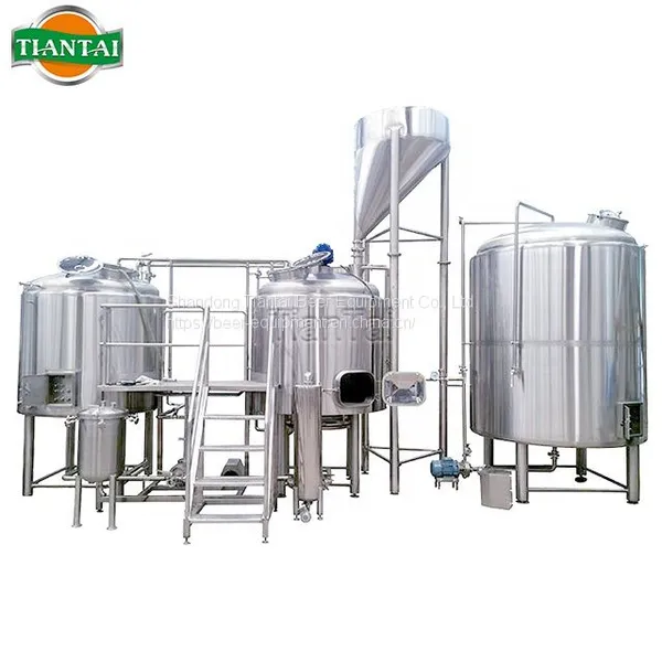 TIANTAI Commerical 500L 3 Vessel Steam Heating Micro Brewery Equipment for Sale photo-3