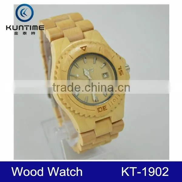 2015 Wholesale Fahsion Men Women Wooden Watches Wholesale Suppliers photo-2