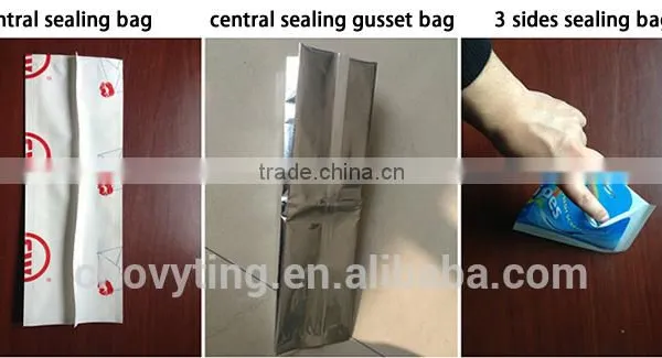 High Speed Laminating Pouch Making Machinery/center Seal Bag Making Machine photo-2