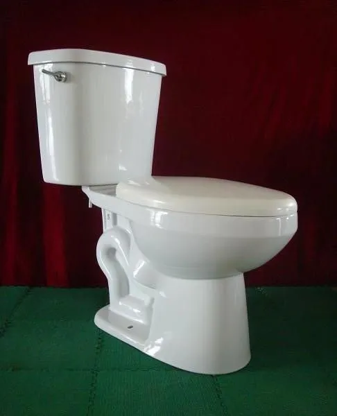 Bath Two Piece Toilet Bathroom Washdown Toilet Ceramic Sanitaryware Toilet