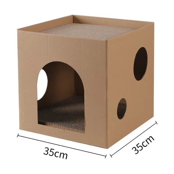 MeowLove Hot Sales Scratcher Cat Play Toy Corrugated Cardboard Cat Scratcher Cat Cardboard photo-2