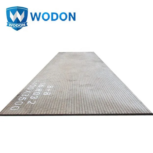 bimetallic wear plate wear resistant steel plate for guide vane wear liner