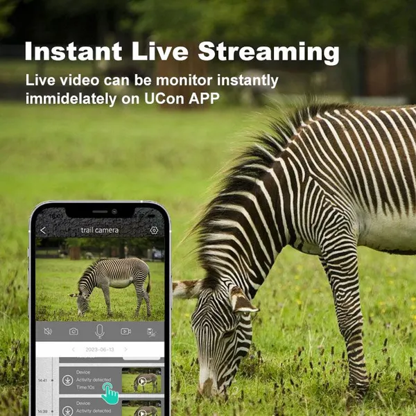 Motion Detection Game Camera App Remote Control Outdoor Hunting Camera Waterproof Fast Trigger 4G Hunting Camera photo-3