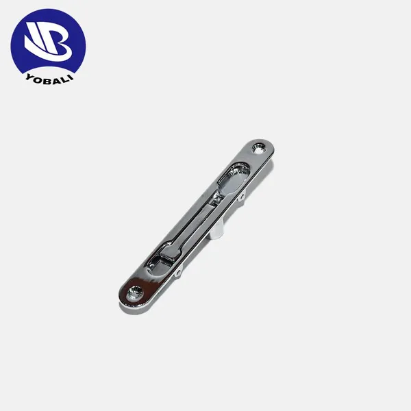 Factory Manufacture Narrow Flush Bolt Zinc Material Metal Bolt photo-2