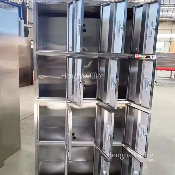15-Door Stainless Steel Personal Locker for Office Employees – Compact Multi-Unit Design for Workspace Efficiency photo-5