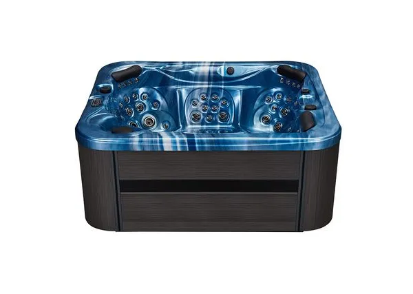 Factory Price LED Vortex Massage Hydrotherapy Center CE Certified Acrylic Massage Hot Tub Floor Massage Bath Tub Outdoor Spa Center 6 Person photo-2