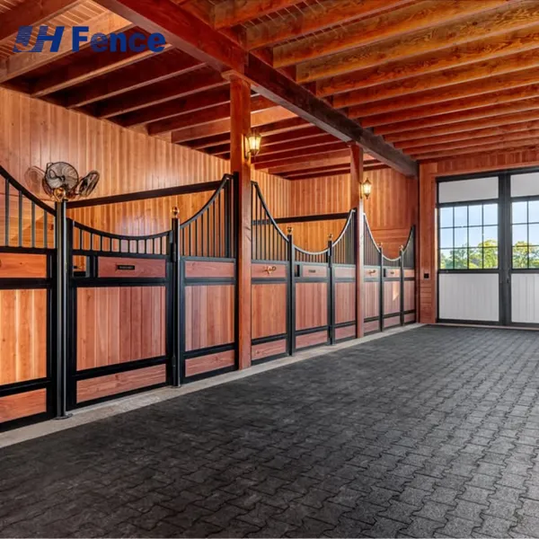 Temporary HDPE Horse Stable - Hot-DIP Galvanized Portable Stall Box photo-4