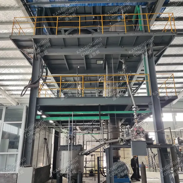 Multi-Effect Vacuum Forced Circulation Falling Film MVR Evaporator for Mannitol Lactic Acid Fructose Processing photo-4