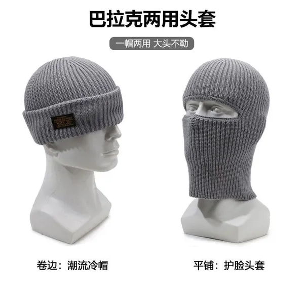 Wholesale Warm Thermal Windproof Balaclava Ski Hood Motorcycle Face Cover Polar Fleece Adjustable Cycling Neck Cover Full Face Mask Winter