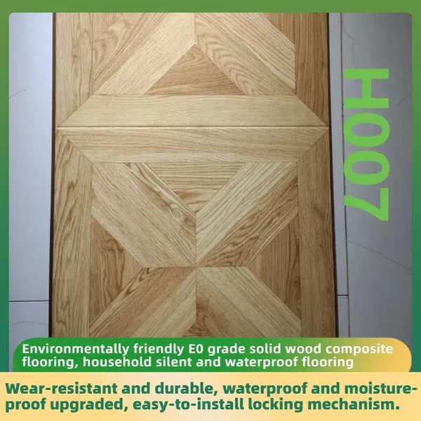 Nordic Style Natural Wood Flooring, Residential and Commercial Anti-slip Flooring