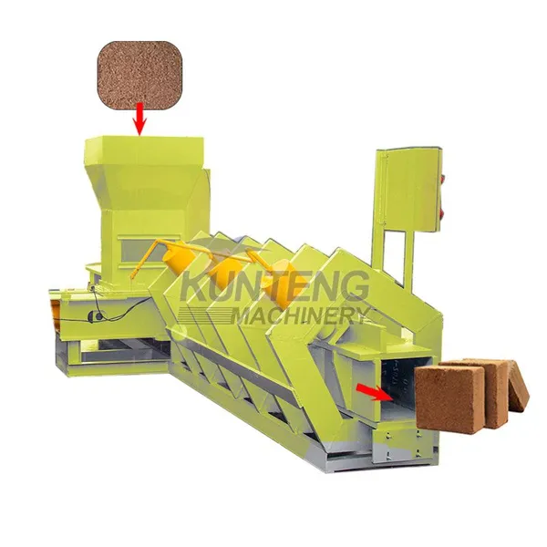 New Design Coconut Coir Compactor Cocopeat Block Making Machine Coco Peat Brick Machine