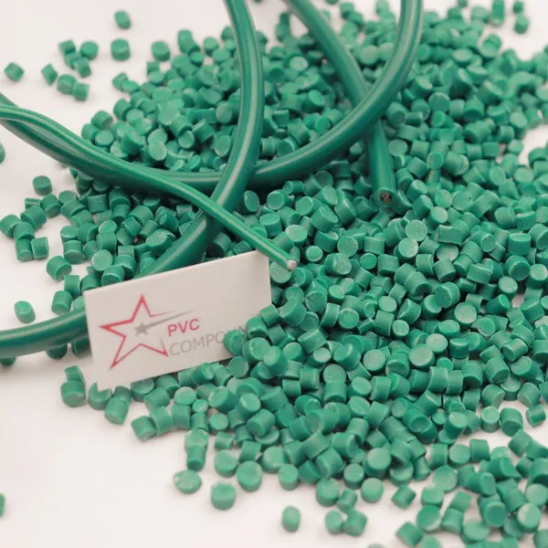 Heat Resistant PVC Compounds PVC Granules for Extrusion of Fire Resistant Wires and Cables