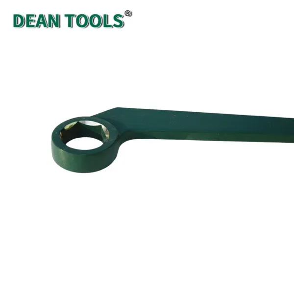 Non-Sparking Offset Hex Wrench Beryllium Copper Alloy Construction Spud Wrench photo-3