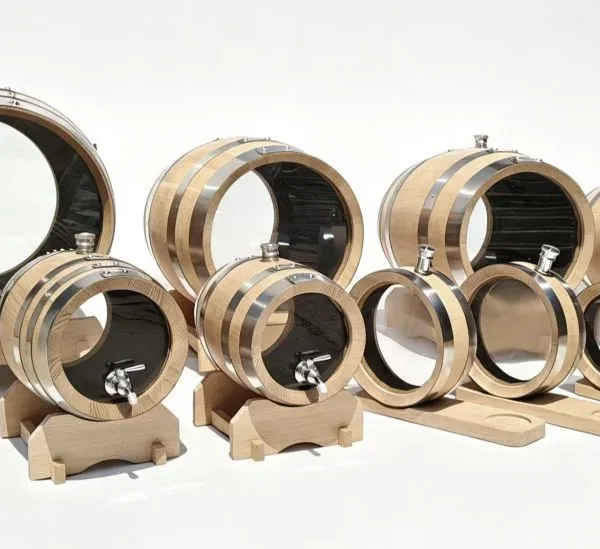 Oak Barrel With Viewing Window - Free Technical Support, 30-Day Trial, Food Grade Materials, 5 Gallon photo-3