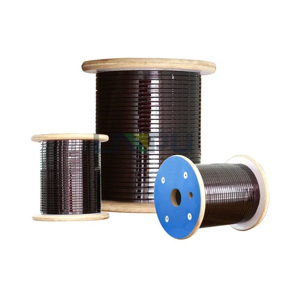 Winding Magnet Wire UL Certification Enameled Square Aluminum Insulated Excellent Heat Shock, Adherence and Flexibility Solid LP photo-5
