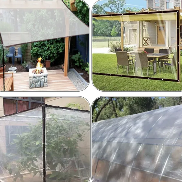 Transparent Thickened Rainproof Cloth, Waterproof Cloth, Plastic Cloth, PVC photo-5