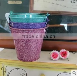 CCGB-G109 New Available Mini Metal Flower Bucket, Garden Bucket, Creative Bucket photo-2