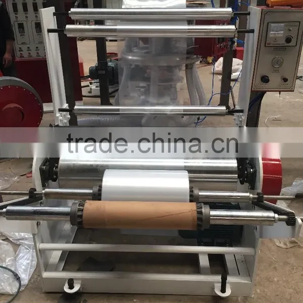 Rotary Head HDPE /LDPE T-shirt Plastic Film Extruding Blowing Machine photo-4