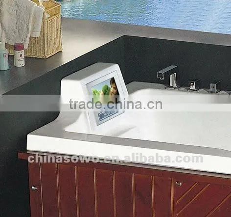 Easeful Life Start Here With 7 Inch Waterproof Bathtub TV