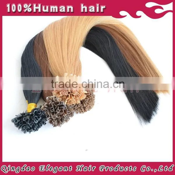 Wholesale Price Cheap Fashion Style Brazilian Virgin 100 Keratin Tip Human Hair Extension photo-2