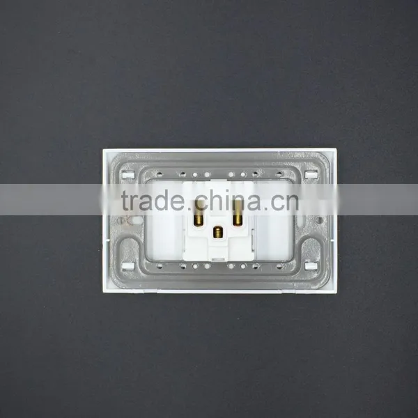 3 Pin Socket, 3 Pin British Eletric Socket Wall Electric Socket Outlet photo-2