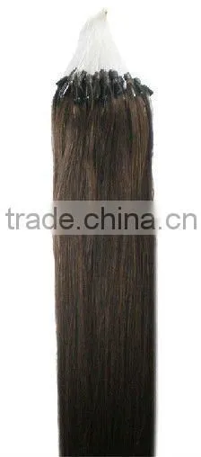100% Indian Remy Micro Loop Ring Hair Extensions/Cheap Micro Ring Hair Extension
