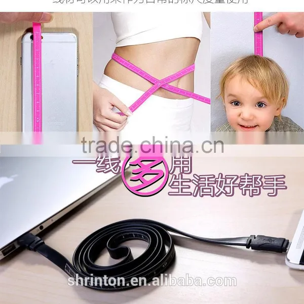Wholesale Remax Usb Cable Scale Ruler 120cm 8pin Support Iso9.0 photo-4