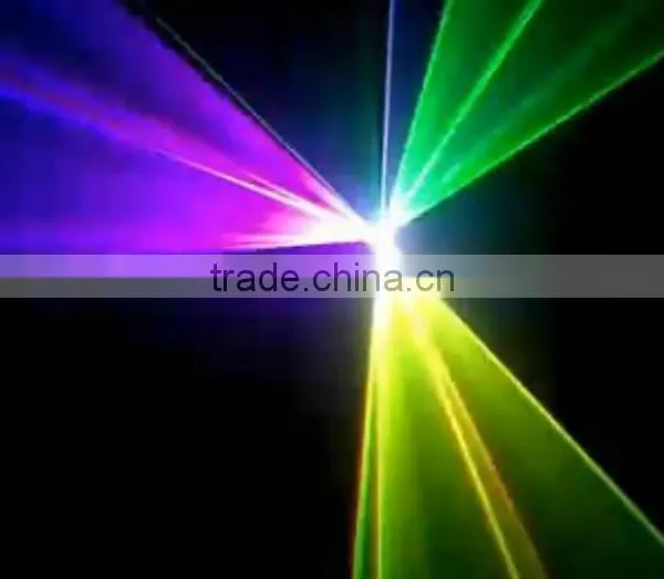 High Power Laser Light 2W Animation Laser RGB Full Color AC110V -240V , 3D DMX512 Stage Laser Lighting 2000mw photo-3