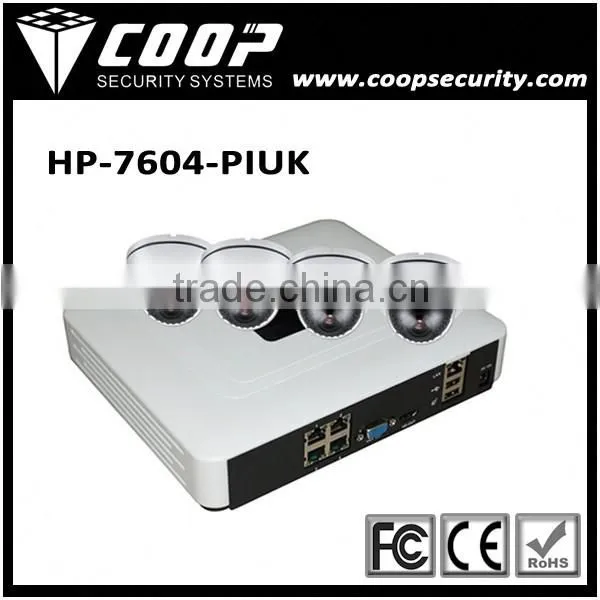 Cheap NVR Kits P2P IP Camera Full HD 720P Network Camera Onvif 4CH POE NVR Kits photo-6
