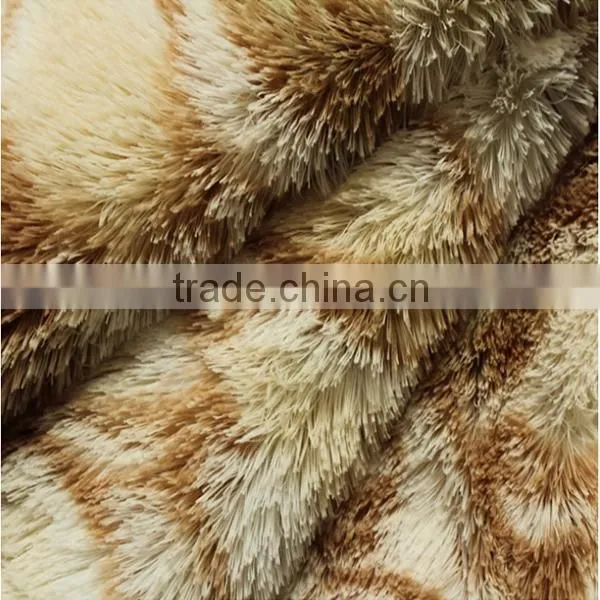 Printed High Pile Plush Fabric photo-3
