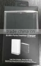 UL Certified 40w 5v 8a 5port Quick Charging USB Travel Charger for Smartphone With QC 2.0 Technology photo-6
