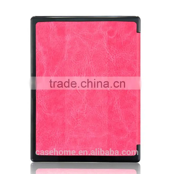 Fashion New High Quality Leather Case for KOBO Aura H2O photo-2