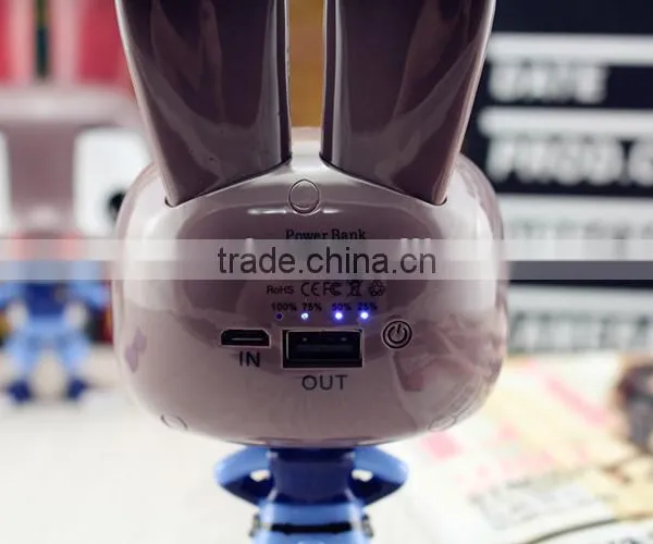 (Popular)Cartoon Keychain Power Bank, Cartoon Charger Power, Phone Power Bank 4400mAh photo-2