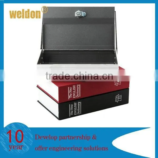 Book Shape Safe Box Creative Book Safe Secret Piggy Bank For Gift photo-3
