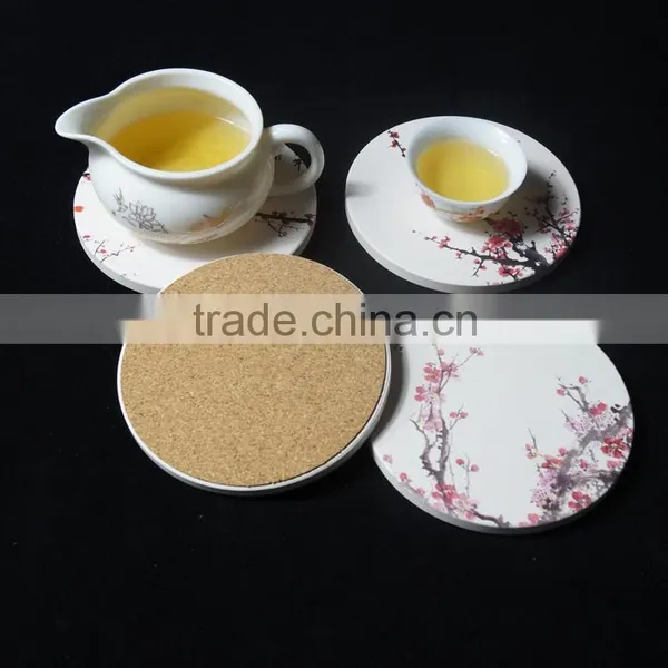 Russia Porcelain Doll Shape Ceramic Coaster photo-6