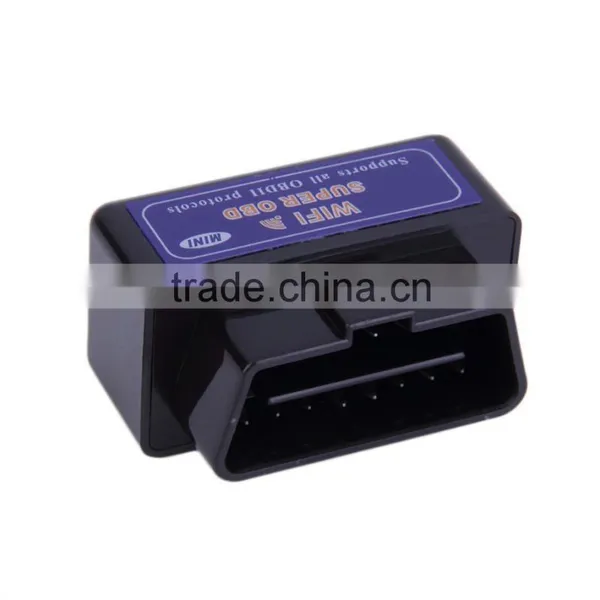 Mini ELM327 WiFi ELM 327 OBDII Car Diagnostic Tool OBD2 Code Reader Scanner For IOS Android ELM WiFi 327 Black Hot Selling~ photo-4